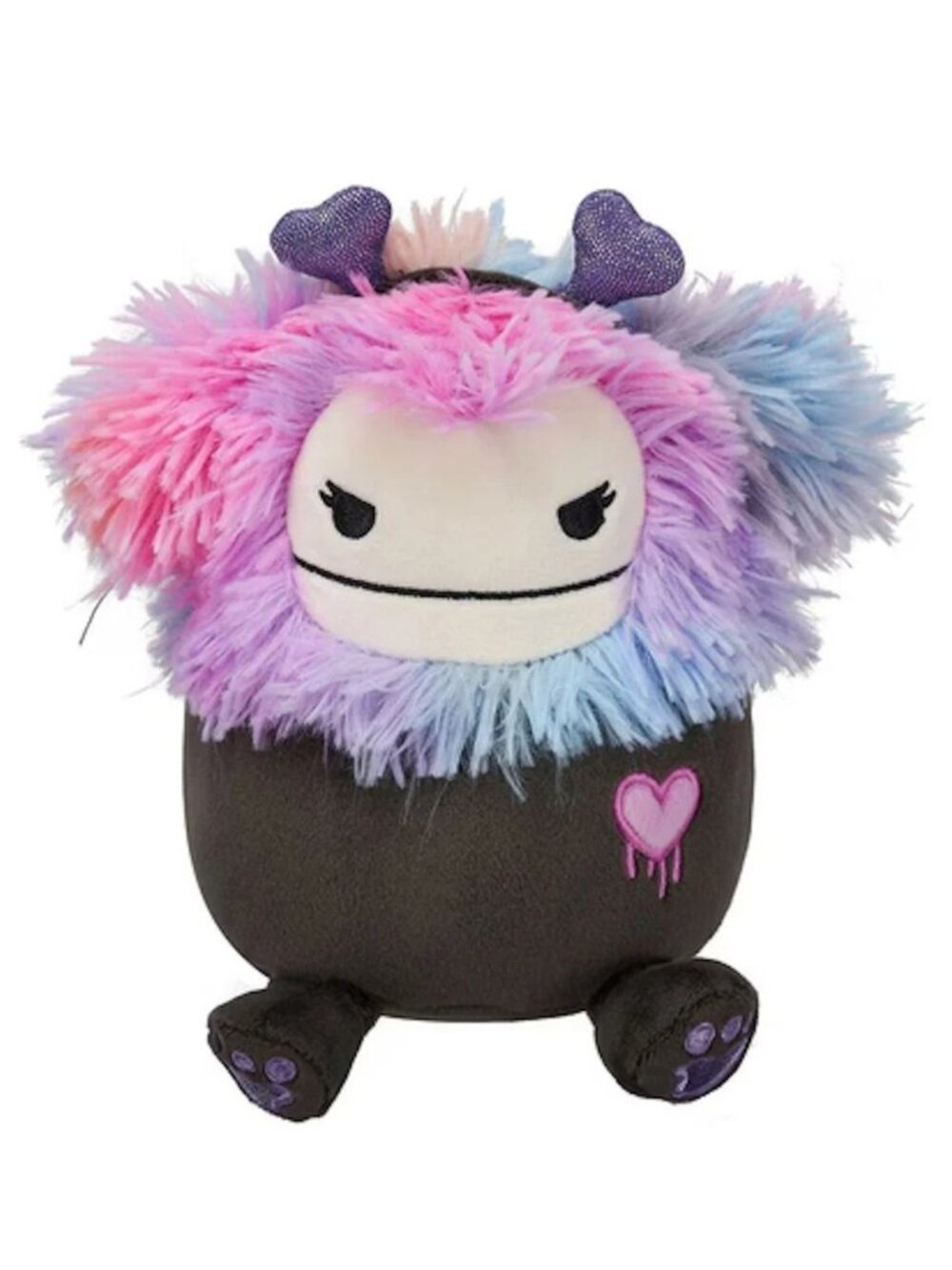 NWT Squishmallows 5" Valentines Frumpy the Bigfoot Travel Size Plush Kids Gift